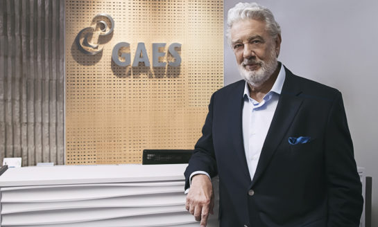 Plácido Domingo protagoniza la nueva campaña de GAES