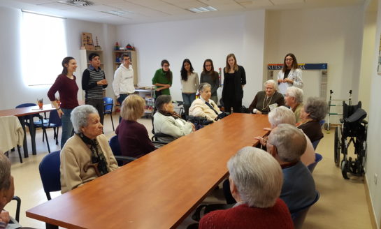 Colaboración de Amavir y ESN SocialErasmus para favorecer encuentros intergeneracionales en las residencias