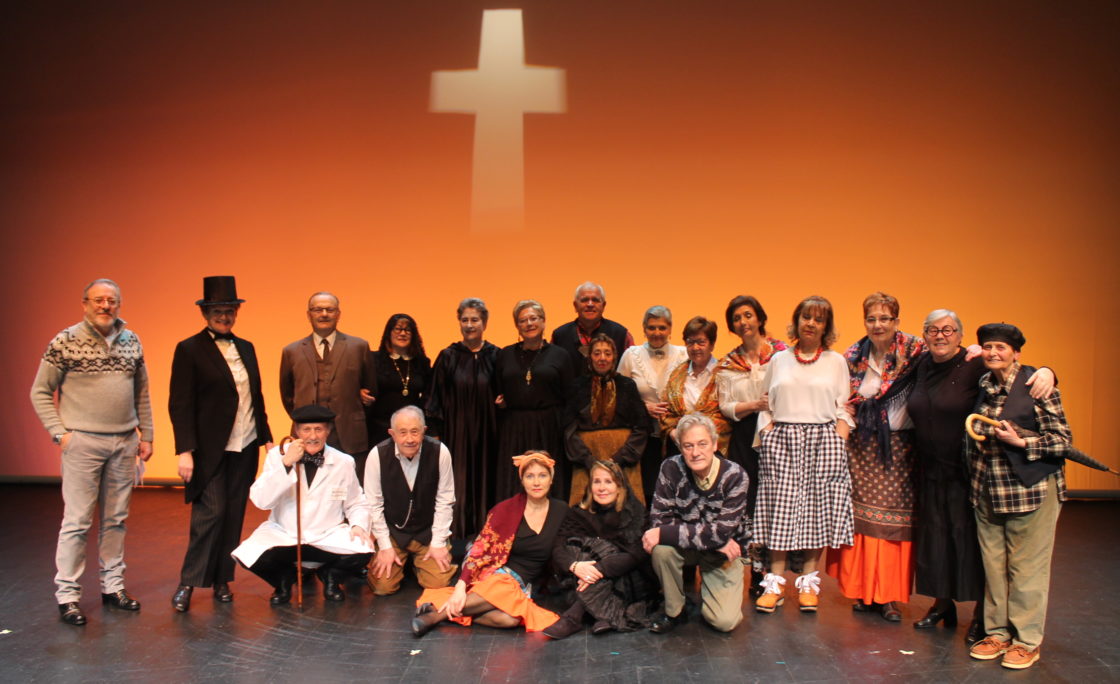 El Grupo de Teatro Sénior de Afundación presenta ‘Os vellos namorados’ en Pontevedra