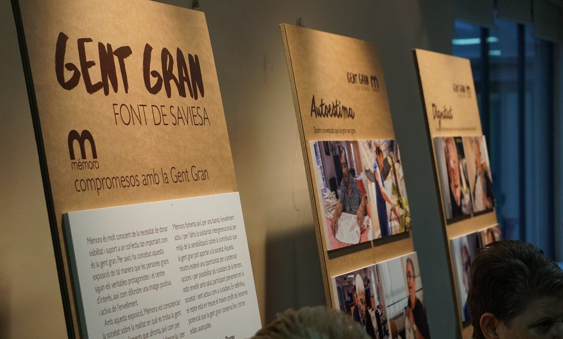 Exposición fotográfica en Manresa para dar visibilidad a los mayores