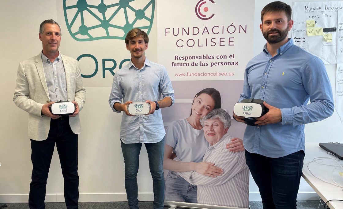 La Fundación Colisée y Oroi Wellbeing colaboran para ofrecer experiencias inmersivas en 3D a personas mayores