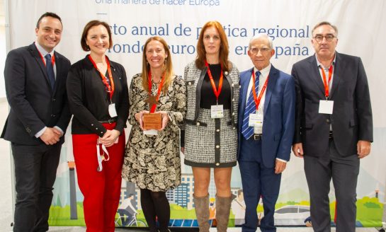 El proyecto Moai Labss,  premiado en el acto anual de comunicación de los Fondos FEDER en España