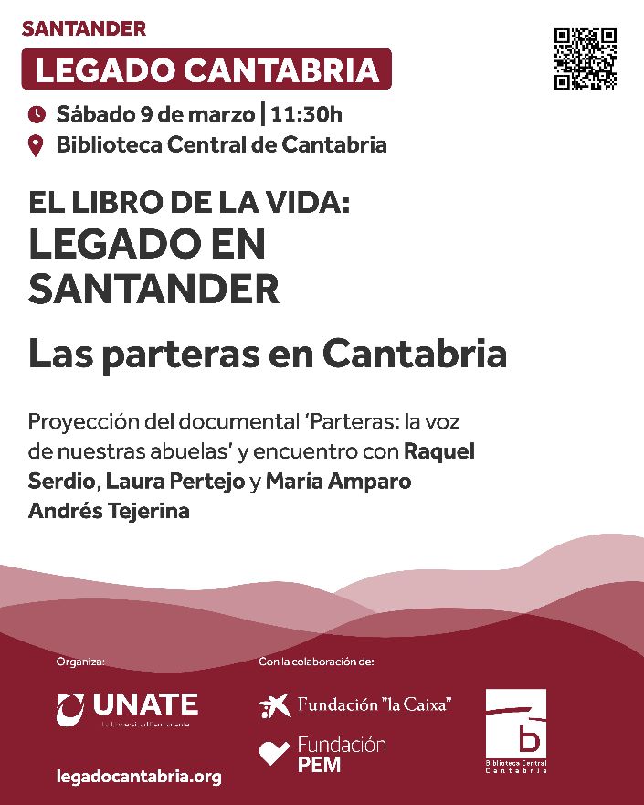 Legado Cantabria llega a la Biblioteca Central con las historias de vida de sus protagonistas