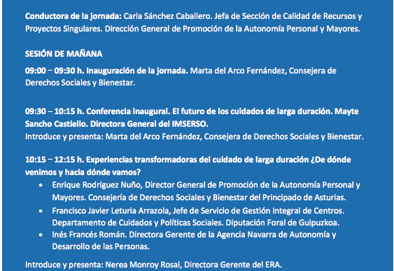IV jornada CuidAs
